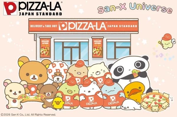 Sumikko Gurashi & Rilakkuma Kumpul di PIZZA-LA!