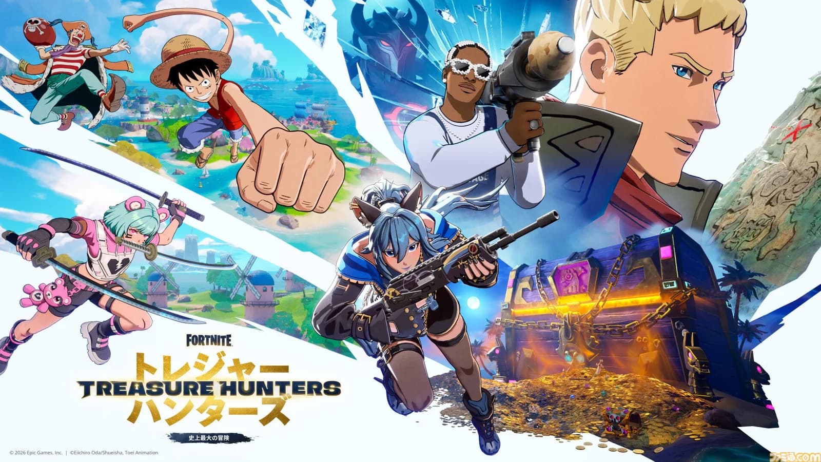 Fortnite x One Piece Resmi, Season Baru Mulai 1 November!