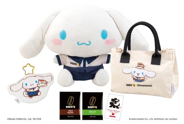 Cinnamoroll x Doutor Rilis Fukubukuro 2027, Ada Boneka Imut!