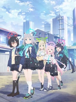Poster Blue Archive The Animation