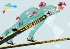 Poster Ski Jumping Pairs: Road to TORINO 2006