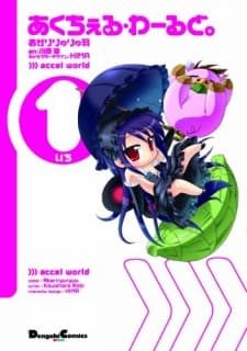 Poster Accel World: Acchel World.