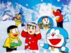 Poster Oshougatsu da yo! Doraemon