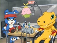 Poster Digimon Savers: Agumon! Gaomon! Lalamon! Bakuretsu! Jougai Last Battle!