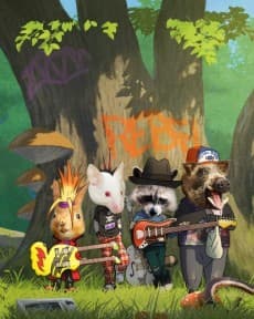 Poster Mori no Ongaku-dan