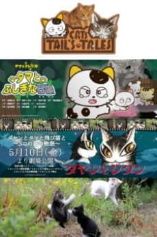 Poster Dayan to Tama to Tobi Neko to: 3-tsu no Neko no Monogatari