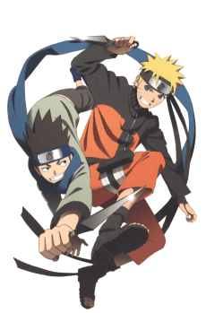 Poster NARUTO: Honoo no Chuunin Shiken! Naruto vs Konohamaru!!