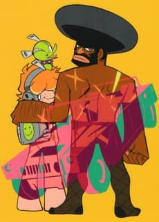 Poster Panty & Stocking in Sanitarybox