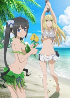 Poster Is It Wrong to Try to Pick Up Girls in a Dungeon? II: Is It Wrong to Go Searching for Herbs on a Deserted Island?