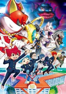 Poster Youkai Watch: Youkai Gakuen Y - Neko wa HERO ni Nareru ka