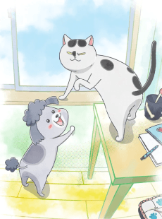 Poster With a Dog AND a Cat, Every Day is Fun