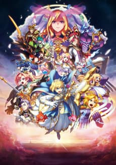Poster Monster Strike the Movie: Lucifer Dawn of Despair