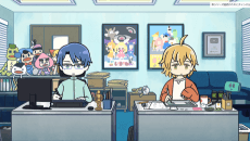 Poster Anime Kaisha de Hanasu Koto ka yo