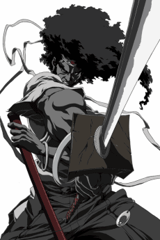 Poster Afro Samurai