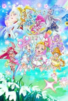 Poster Tropical-Rouge! Precure: Yuki no Princess to Kiseki no Yubiwa!