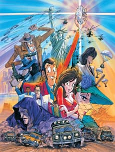 Poster Lupin the 3rd: Bye Bye, Lady Liberty