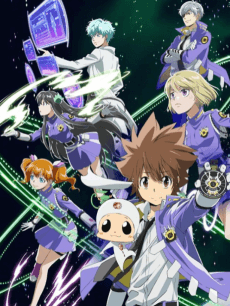 Poster Katekyo Hitman REBORN! × ēlDLIVE SP Collaboration Mini Anime (24H)