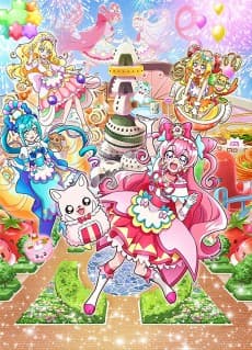 Poster Delicious Party♡Precure: Yumemiru♡Okosama Lunch!