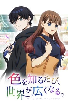 Poster Iro wo Shiru Tabi, Sekai ga Hiroku Naru.