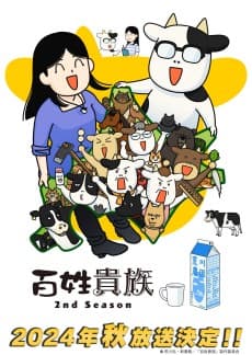 Poster Hyakushou Kizoku 2nd Season