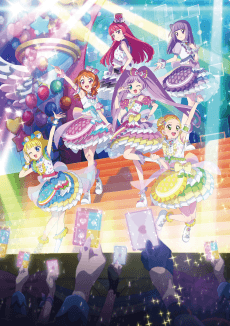 Poster Aikatsu! × PriPara THE MOVIE -Deai no Kiseki-