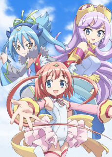 Poster Maji de Otaku na English! Ribbon-chan: Eigo de Tatakau Mahou Shoujo - the TV