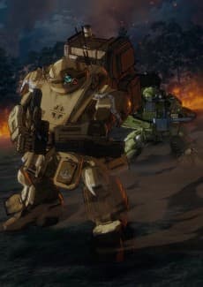 Poster Soukou Kihei Votoms: Haiiro no Hexe