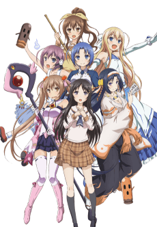 Poster Invaders of the Rokujoma!?