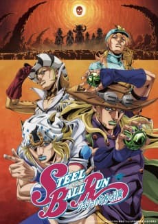 Poster STEEL BALL RUN JoJo's Bizarre Adventure 2nd - 3rd STAGE