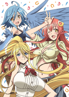 Poster Monster Musume Everyday Life With Monster Girls: Hobo Mainichi Oo! Namappoi Douga