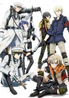 Poster Aoharu x Machinegun: This is a Battlefield for Beasts!