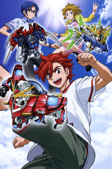 Poster GUNDAM BUILD FIGHTERS TRY: Island Wars
