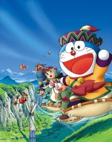 Poster Doraemon: Nobita and the Strange Wind Rider
