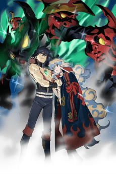Poster Gurren Lagann The Movie: The Lights in the Sky are Stars