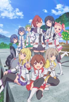 Poster Action Heroine Cheer Fruits