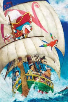Poster Doraemon: Nobita no Takarajima