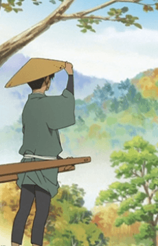 Poster Ojii-san no Lamp