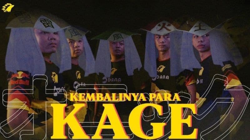 Terinspirasi dari Naruto, Ini Dia Para Kage ONIC Esports dan Nasibnya Kini!