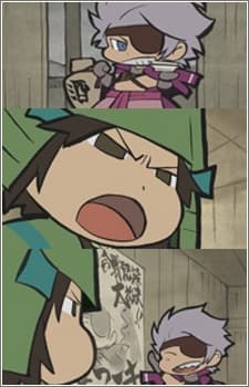 Poster Mini Sengoku BASARA: Chousokabe-kun to Mouri-kun