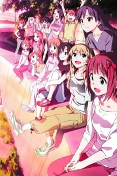 Poster THE IDOLM@STER MOVIE: Kagayaki no Mukougawa e!