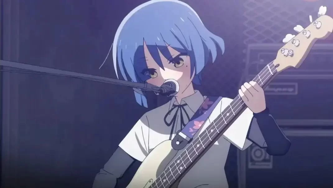 Ryo Yamada, seorang waifu bassist dari Kessoku Band di anime tema musik berjdul Bocchi the Rock!.